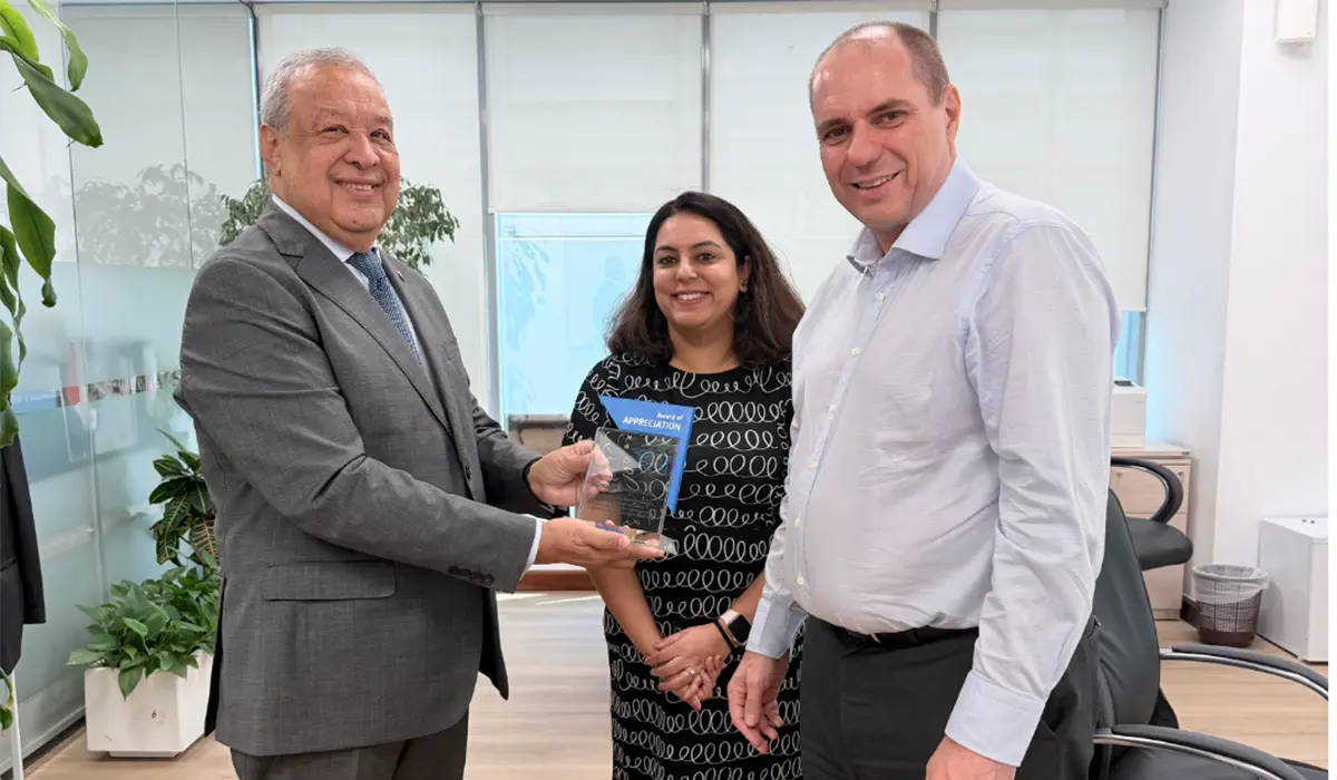 Coquille Bonheur reçoit l'Award of Appreciation de dnata pour plus de vingt ans de collaboration